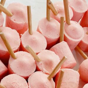 Paleta Crema Yogurt con Fresa